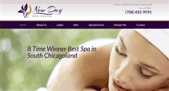 Desktop Screenshot of newdayspasalon.com